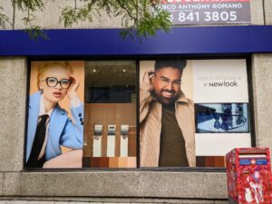 Projet de vitrines pour New Look par Amandine D.