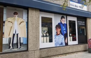 Projet de vitrines pour New Look par Amandine D.