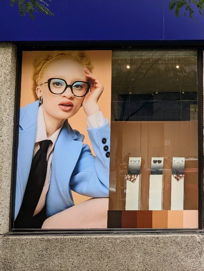 Projet de vitrines pour New Look par Amandine D.
